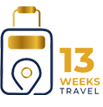 13 Weeks Travel | Logo